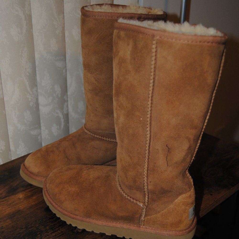 Ugg Girls Classic Tall Brown Boots